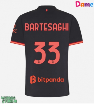 AC Milan Davide Bartesaghi #33 Replika Tredjetrøje Dame 2026-27 Kortærmet